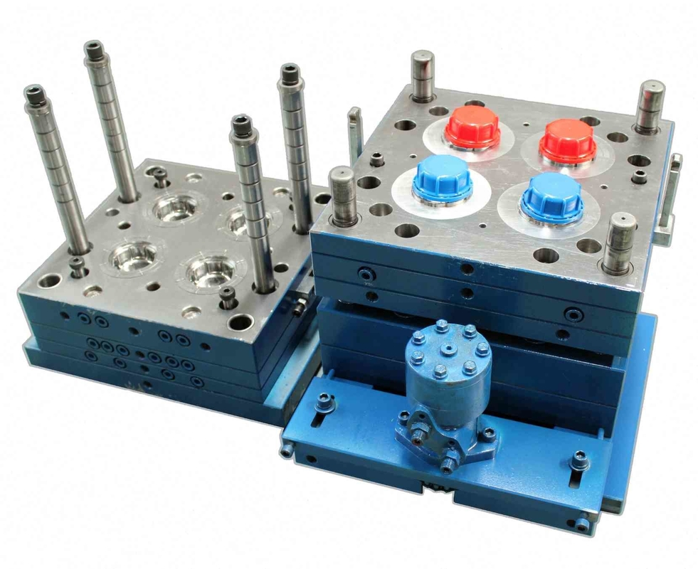 2 plate-mold 500000 Shots PA66 S50C 718H Thread Injection Mold